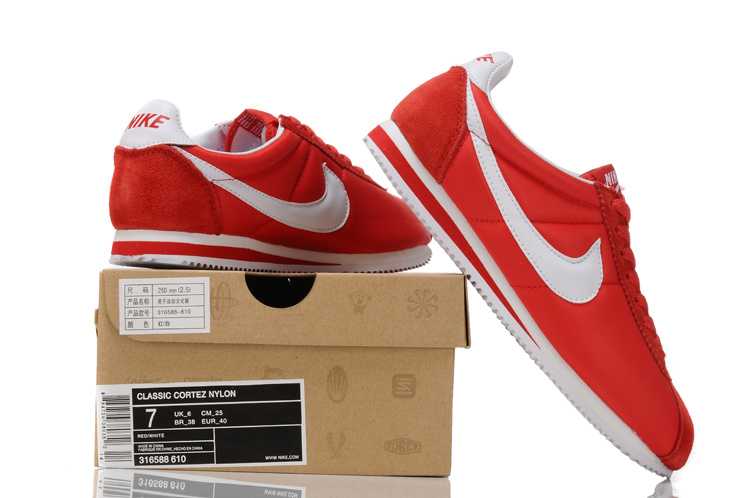 Nike Cortez 2013 Chaussures Femme Red Nike Cortez Discount